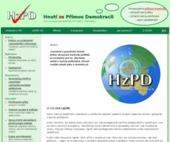 HZPD.cz(Úvod) Screenshot