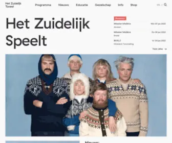 HZT.nl(Welkom bij het zuidelijk toneel) Screenshot