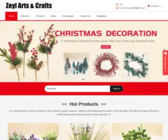 HZZYcrafts.com(Huizhou Zeyi Arts & Crafts Factory) Screenshot