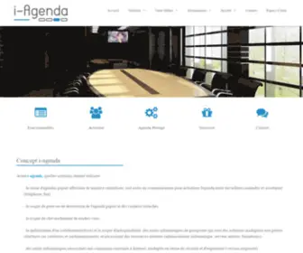 I-Agenda.net(I-agenda, logiciel de télésecrétariat et permanence téléphonique) Screenshot