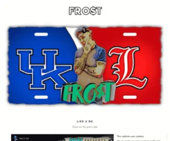 I-AM-Frost.com(Fro$t) Screenshot