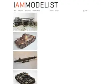 I-AM-Modelist.com(I AM Modelist) Screenshot