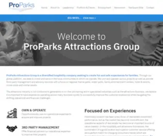 I-AMLLC.com(ProParks Attractions Group) Screenshot