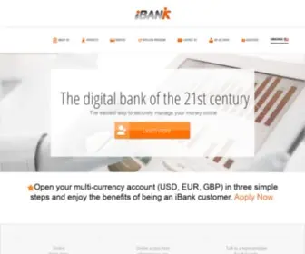 I-Bank.us(El Banco Web de Latiniamerica) Screenshot