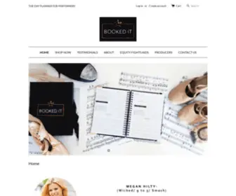 I-Booked-IT.com(The Day Planner for Performers) Screenshot