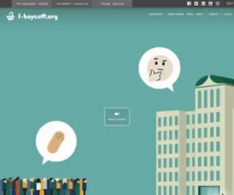I-Boycott.org(Accueil) Screenshot