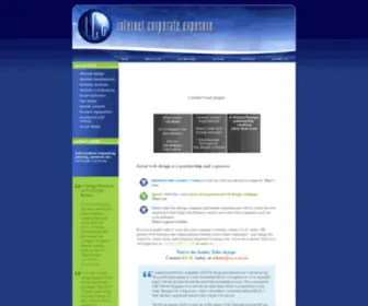 I-C-E.co.za(Professional Website Design South Africa) Screenshot