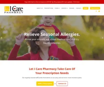 I-Carepharmacy.com(I Care Pharmacy) Screenshot