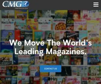 I-CMG.com(Magazine retail sales and brand marketer) Screenshot