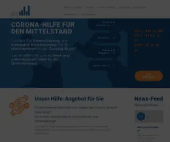 I-CP.eu(Corona-Hilfe für Mittelstand Unternehmen) Screenshot