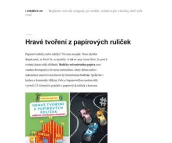I-Creative.cz(Magazín) Screenshot
