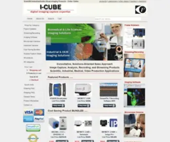 I-Cubeinc.com(I-CUBE Digital Imaging Consultative Sales) Screenshot