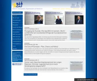 I-Daf.org(Aktuelles) Screenshot