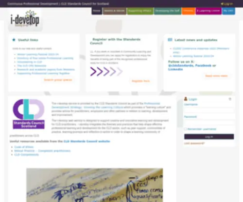 I-Develop-CLD.org.uk(I-develop learning for cld) Screenshot