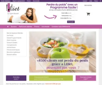 I-Diet.fr(Régime hyperprotéiné) Screenshot