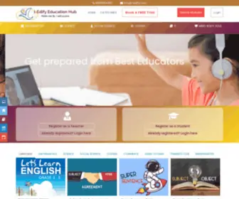 I-Edify.com(I-Edify Education Hub) Screenshot