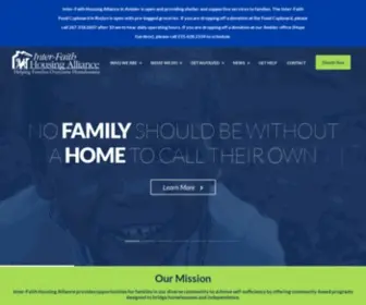 I-Fha.org(Inter-Faith Housing Alliance) Screenshot