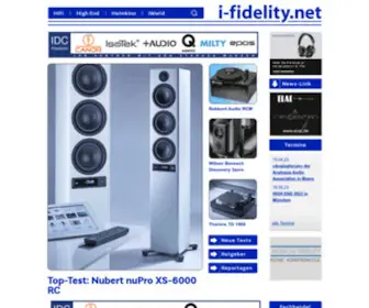 I-Fidelity.net(Home ) Screenshot