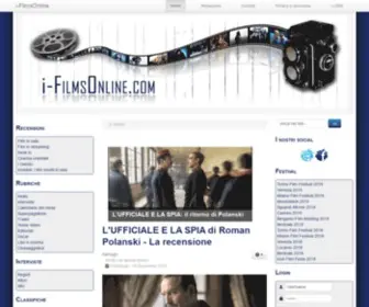 I-Filmsonline.com(Il portale dedicato al mondo del cinema) Screenshot