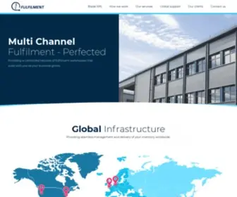 I-Fulfilment.co.uk(Global Fulfilment & Logistics Solutions Provider) Screenshot