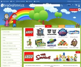 I-Hrackarstvi.cz(Hračky pro děti) Screenshot