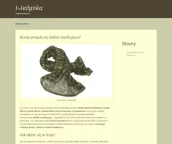 I-Jedynka.pl(Sklep internetowy Jedynki) Screenshot