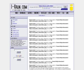 I-Krijn.com(I Krijn) Screenshot