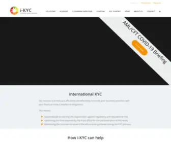 I-KYC.com(International KYC) Screenshot