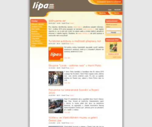 I-Lipa.cz(Kultura a sport) Screenshot