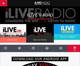 I-Liveradio.com(Changing the way YOU listen to radio) Screenshot