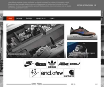 I-Love-Sneakers.com(The Sneaker Blog) Screenshot