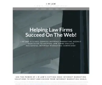 I-Mlaw.com(I-M law) Screenshot