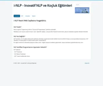 I-NLP.com(Anasayfa) Screenshot