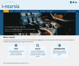 I-Ntarsia.com(I-ntarsia managed Drupal) Screenshot