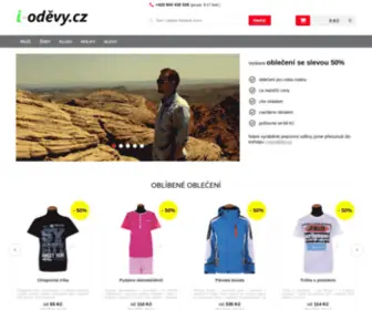 I-Odevy.cz(Sportovní oblečení a pracovní oděvy za příznivé ceny) Screenshot