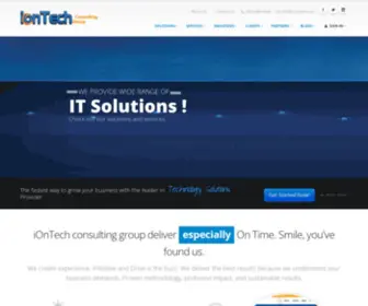 I-Ontech.com(IOnTech Consulting Group) Screenshot