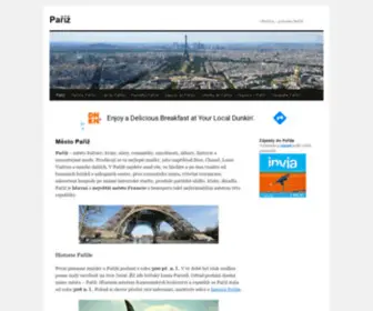I-Pariz.cz(Paříž) Screenshot