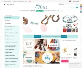 I-Perles.fr(Perles Cristal Swarovski) Screenshot