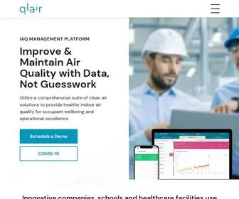 I-Qlair.com(Smart Indoor Air Quality Management) Screenshot