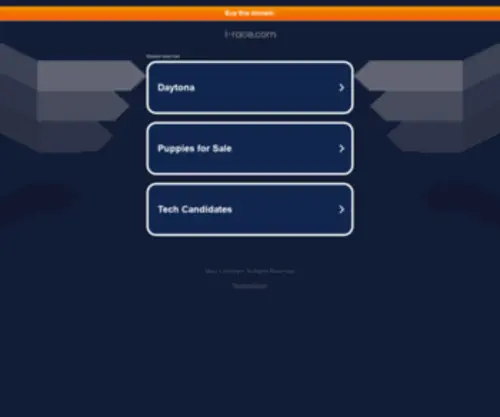 I-Race.com(Dit domein kan te koop zijn) Screenshot