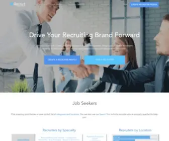 I-Recruit.com(Free Directory of Recruiters and Executive Search Firms) Screenshot
