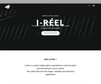 I-Reel.fr(Creative digital Agency) Screenshot