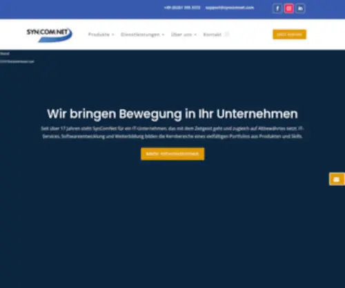 I-Sam.de(Willkommen bei SynComNet) Screenshot