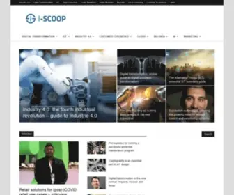 I-Scoop.eu(Digital strategy in a holistic context) Screenshot