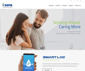 I-Sens.com(I-SENS, Inc) Screenshot