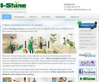 I-Shinecleaning.co.uk(I Shine Cleaning) Screenshot