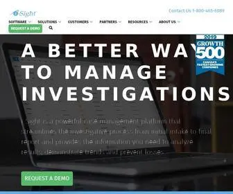 I-Sight.com(Robust Case Management Software & Multi) Screenshot