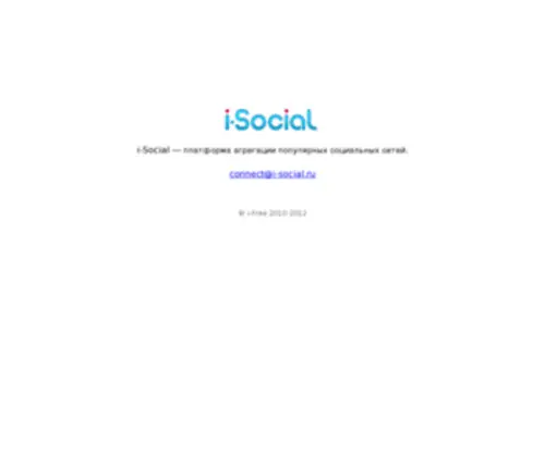 I-Social.ru(I Social) Screenshot