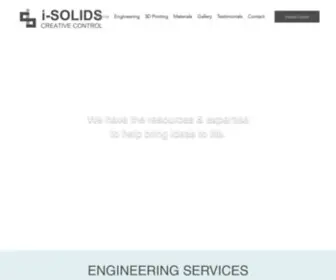 I-Solids.com(3D Printing & Engineering) Screenshot