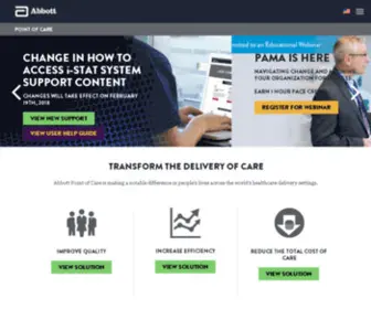 I-Stat.com(Abbott Point of Care) Screenshot